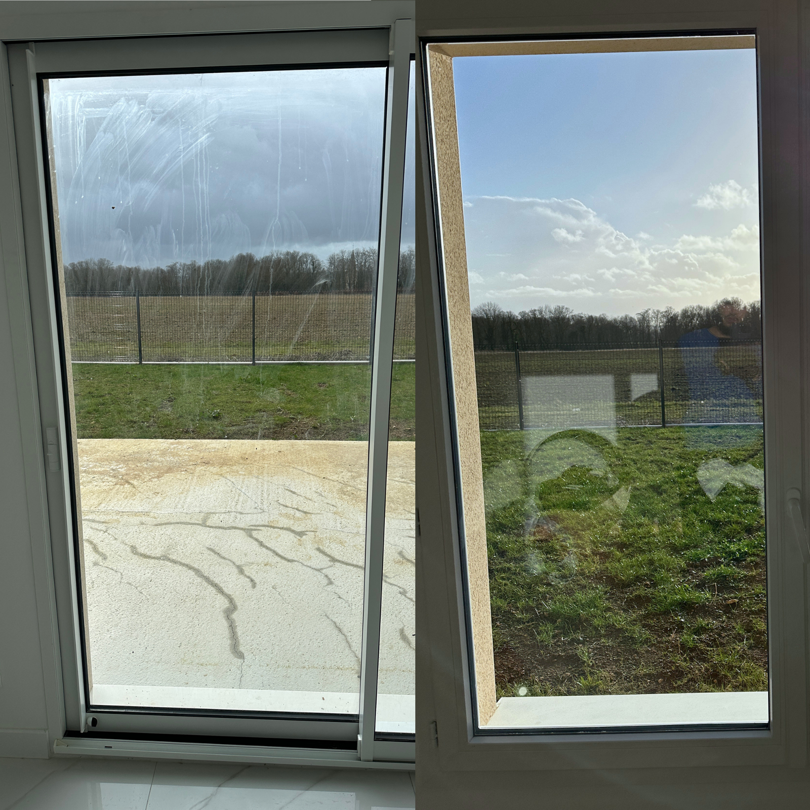 Nettoyage de vitres de maison à Caen