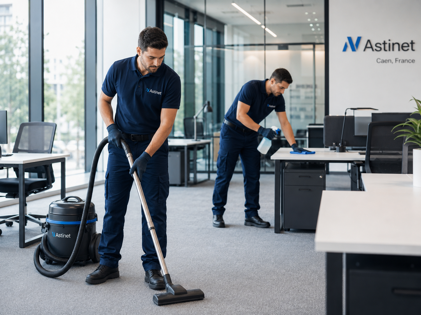 Nettoyage de locaux à Caen par Astinet
