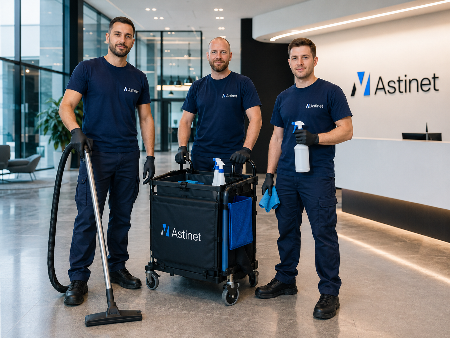 Nettoyage de locaux à Caen par Astinet