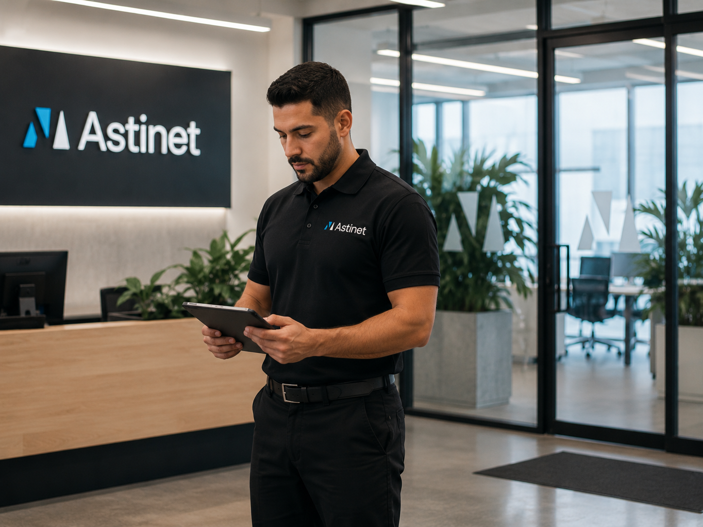 Demande de devis nettoyage à Caen avec Astinet